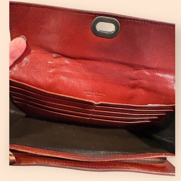 Authentic Vintage Bottega Veneta Intrecciato Leather Continental Wallet - Picture 4 of 5